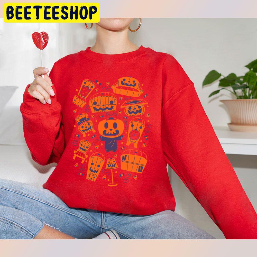 Candy Crossing Cute Icon Halloween Trending Unisex Sweatshirt Candy Crossing Cute Icon Halloween Trending Unisex Sweatshirt