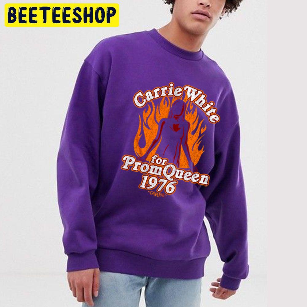 Carrie White For Prom Queen 1976 Carrie Halloween Trending Unisex Sweatshirt Carrie White For Prom Queen 1976 Carrie Halloween Trending Unisex Sweatshirt