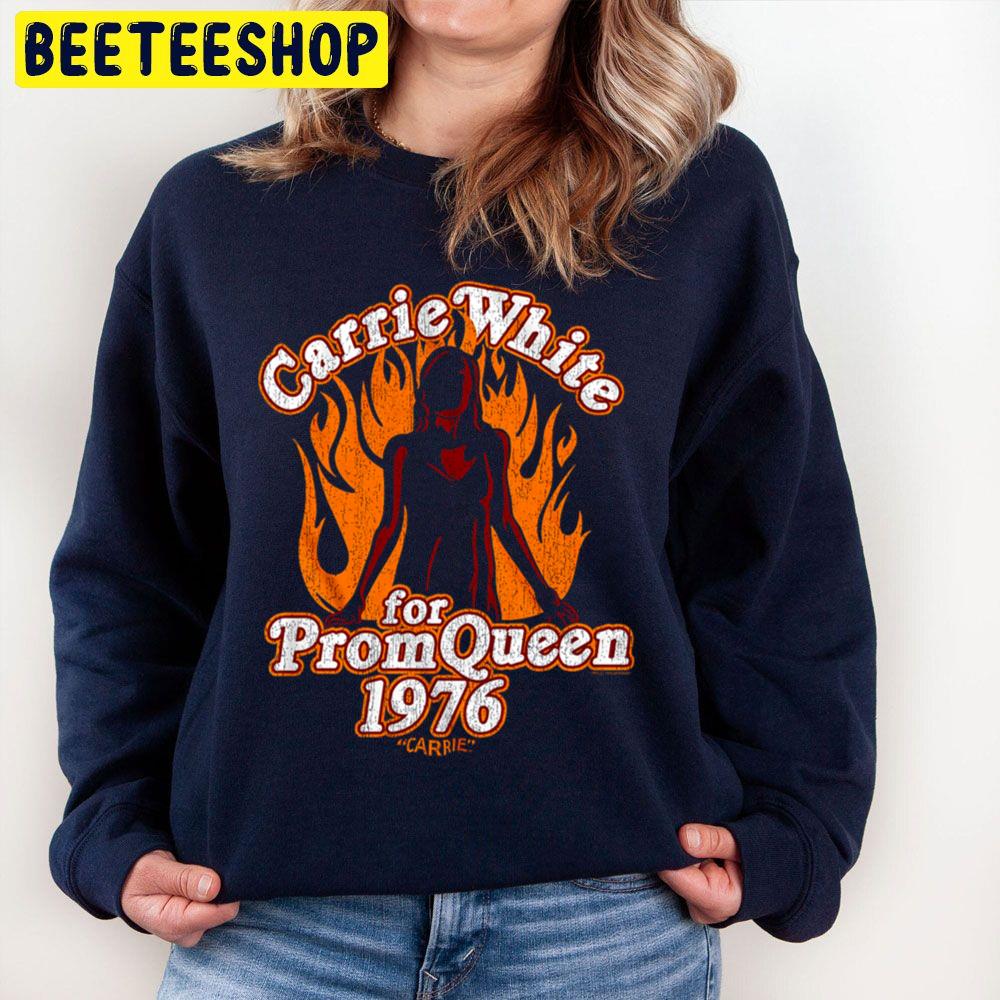 Carrie White For Prom Queen 1976 Carrie Halloween Trending Unisex Sweatshirt Carrie White For Prom Queen 1976 Carrie Halloween Trending Unisex Sweatshirt