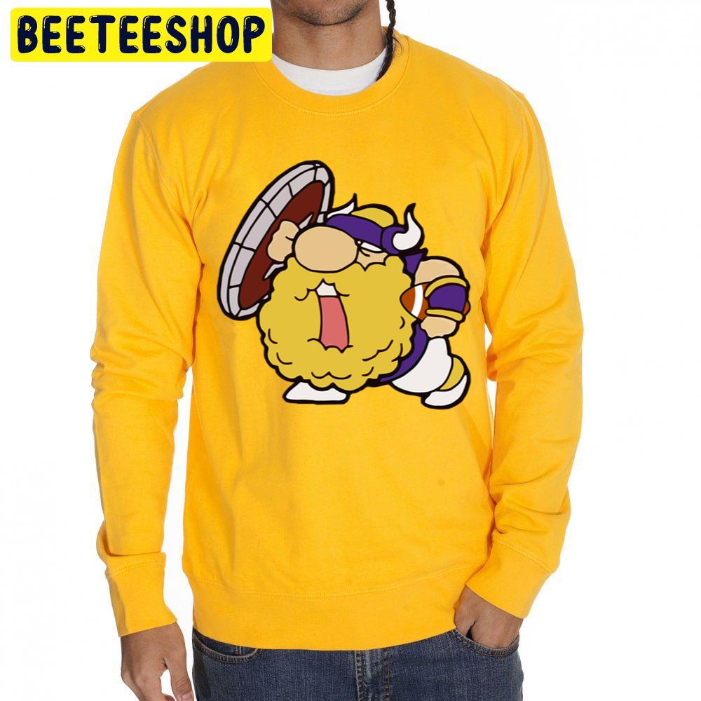 Cartoon Art Minnesota Vikings Football Trending Unisex Sweatshirt Cartoon Art Minnesota Vikings Football Trending Unisex Sweatshirt