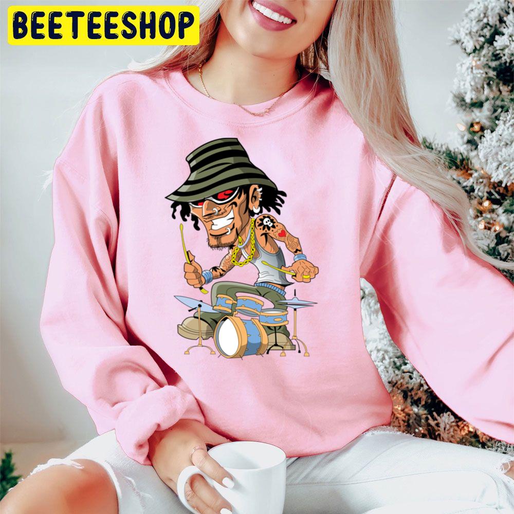 Cartoon Drummerart Trending Unisex Hoodie Cartoon Drummerart Trending Unisex Hoodie