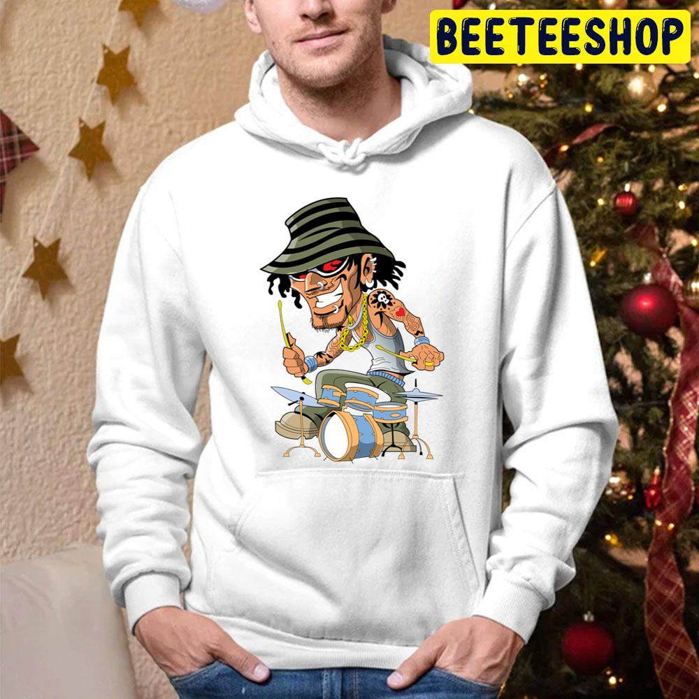 Cartoon Drummerart Trending Unisex Hoodie Cartoon Drummerart Trending Unisex Hoodie