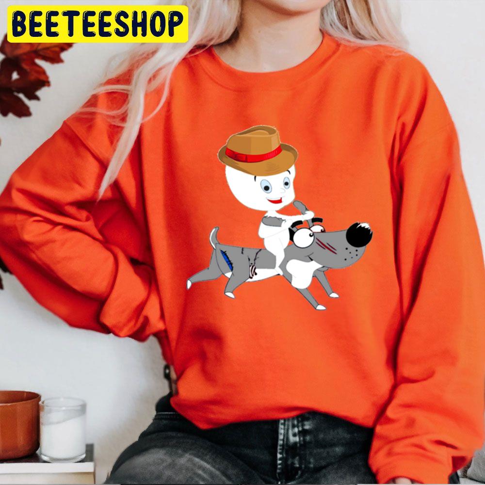Casper Plays Cowboys Halloween Unisex Sweatshirt Casper Plays Cowboys Halloween Unisex Sweatshirt