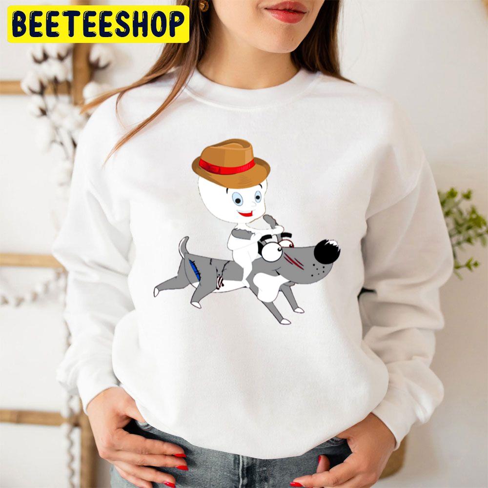 Casper Plays Cowboys Halloween Unisex Sweatshirt Casper Plays Cowboys Halloween Unisex Sweatshirt