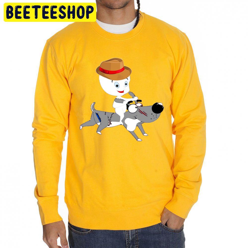 Casper Plays Cowboys Halloween Unisex Sweatshirt Casper Plays Cowboys Halloween Unisex Sweatshirt