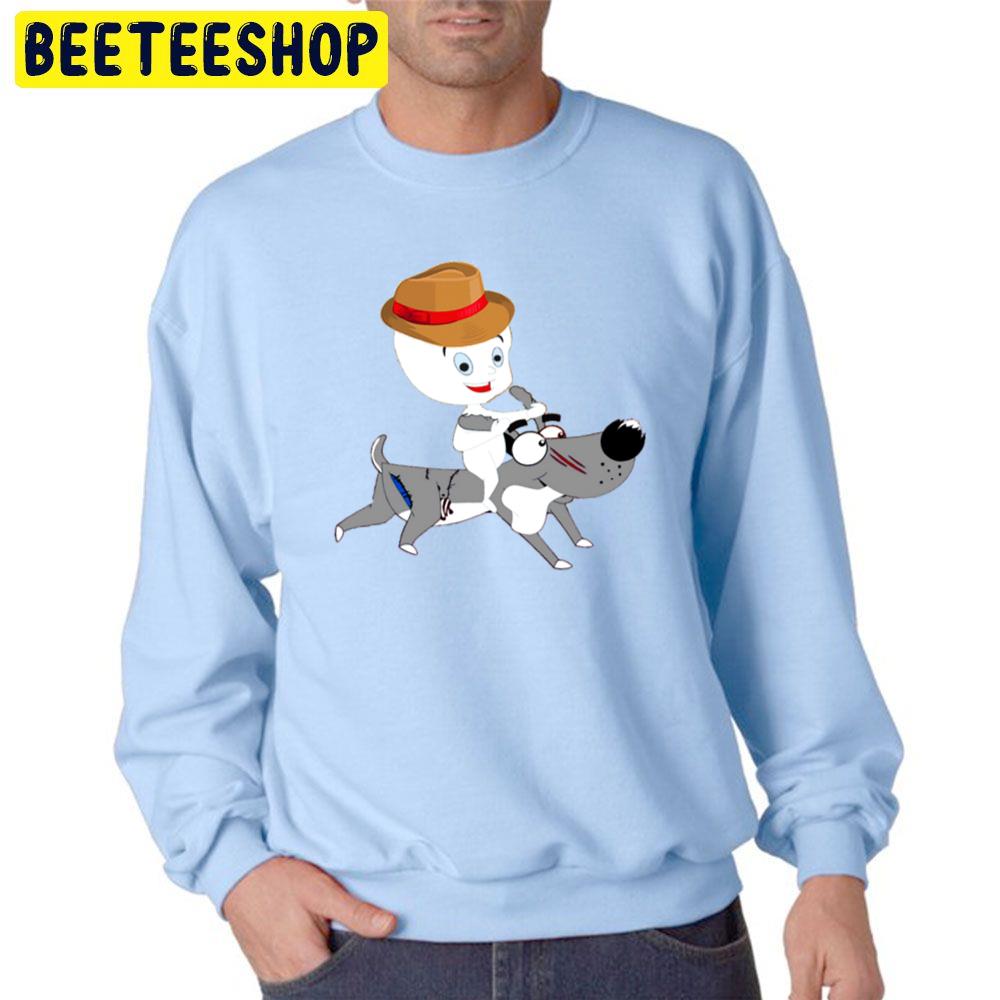 Casper Plays Cowboys Halloween Unisex Sweatshirt Casper Plays Cowboys Halloween Unisex Sweatshirt
