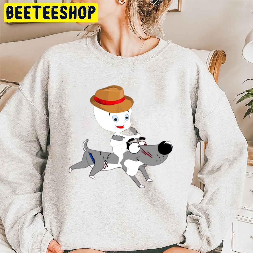 Casper Plays Cowboys Halloween Unisex Sweatshirt Casper Plays Cowboys Halloween Unisex Sweatshirt