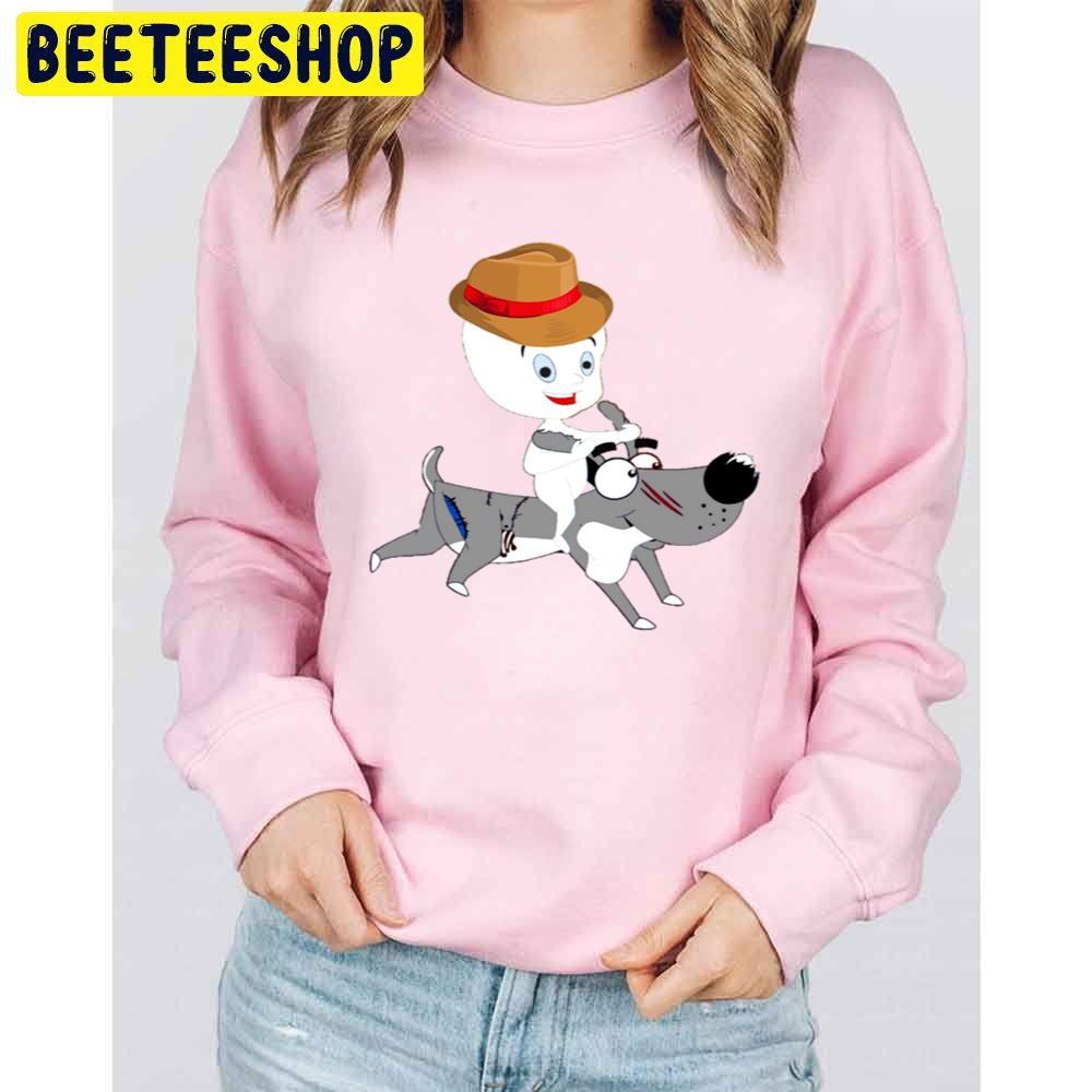 Casper Plays Cowboys Halloween Unisex Sweatshirt Casper Plays Cowboys Halloween Unisex Sweatshirt