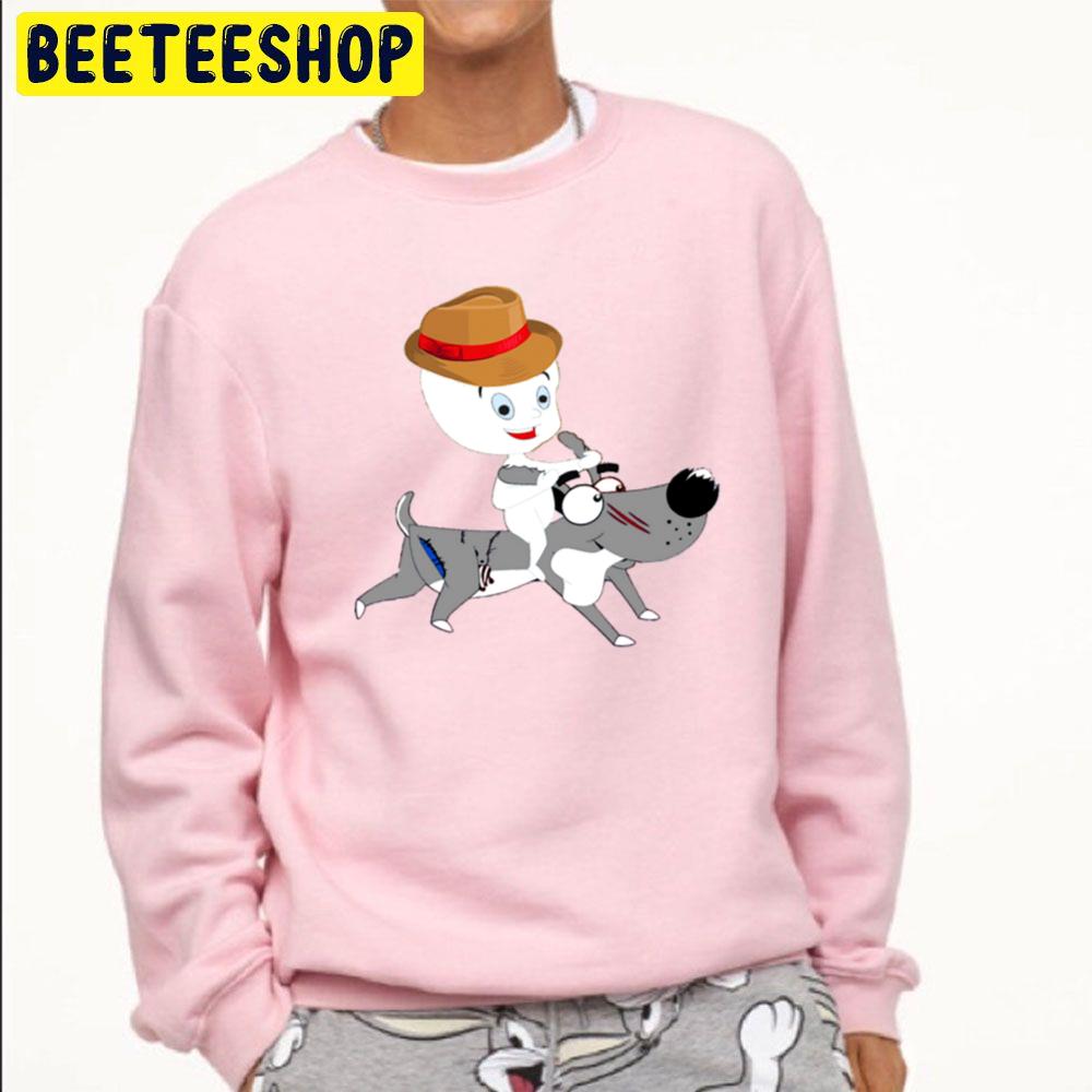 Casper Plays Cowboys Halloween Unisex Sweatshirt Casper Plays Cowboys Halloween Unisex Sweatshirt