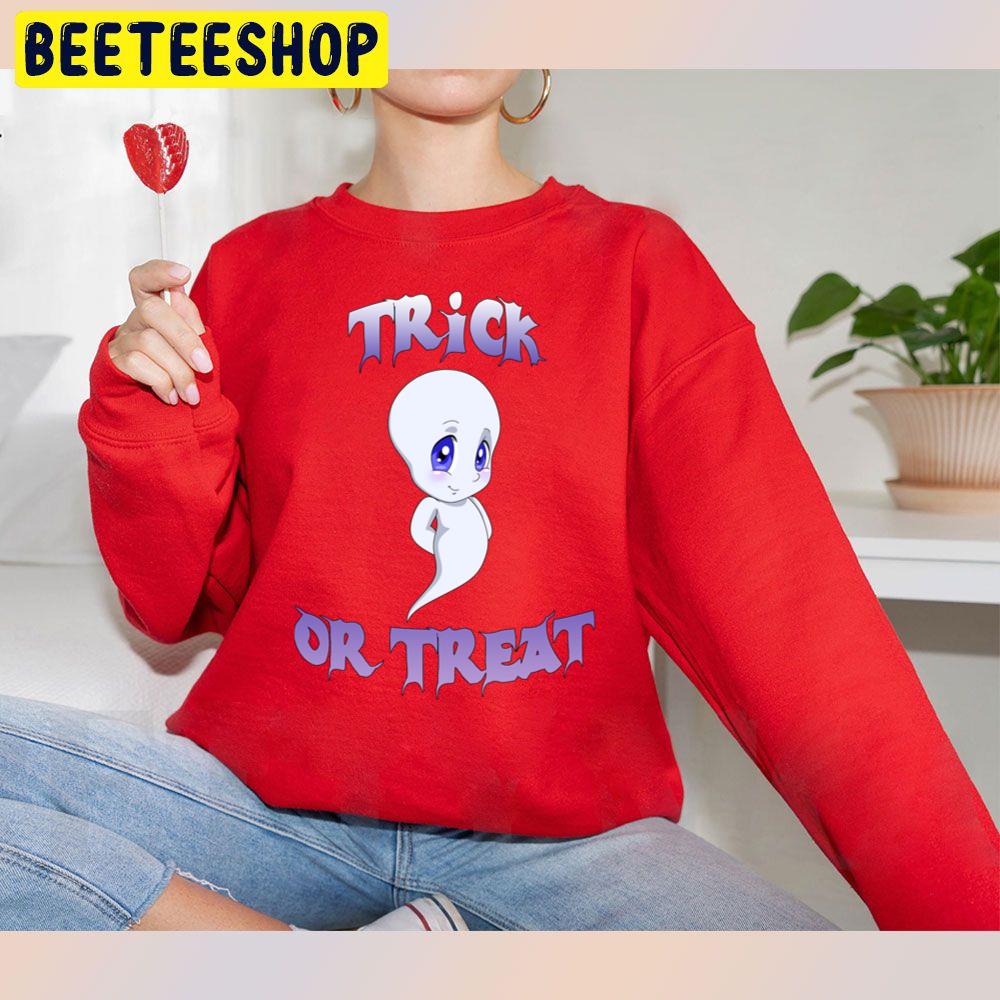 Casper Trick Or Treat Halloween Unisex Sweatshirt Casper Trick Or Treat Halloween Unisex Sweatshirt
