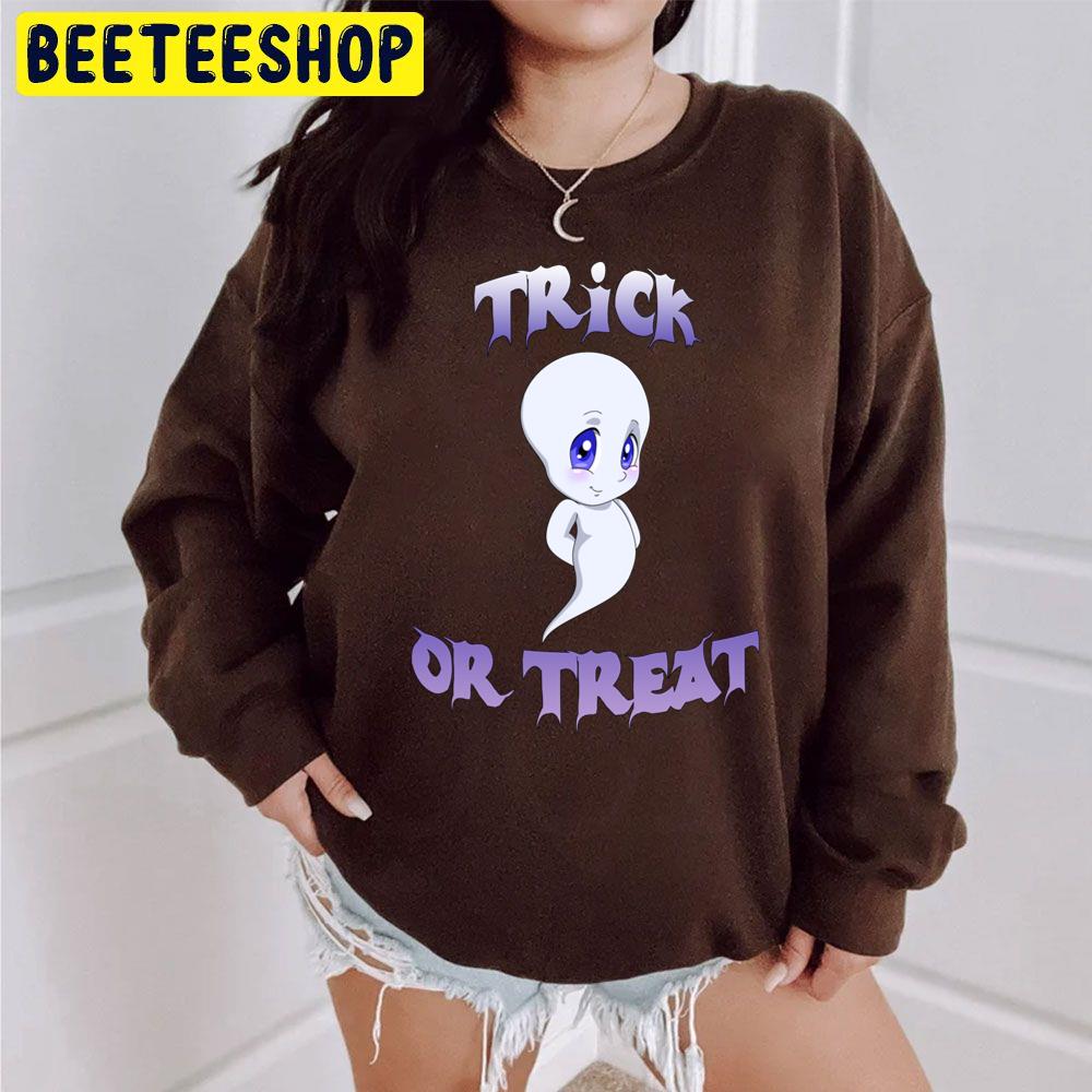 Casper Trick Or Treat Halloween Unisex Sweatshirt Casper Trick Or Treat Halloween Unisex Sweatshirt