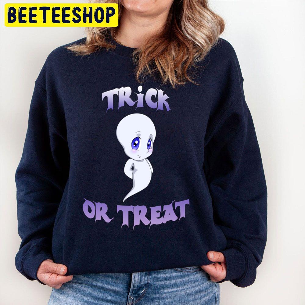 Casper Trick Or Treat Halloween Unisex Sweatshirt Casper Trick Or Treat Halloween Unisex Sweatshirt