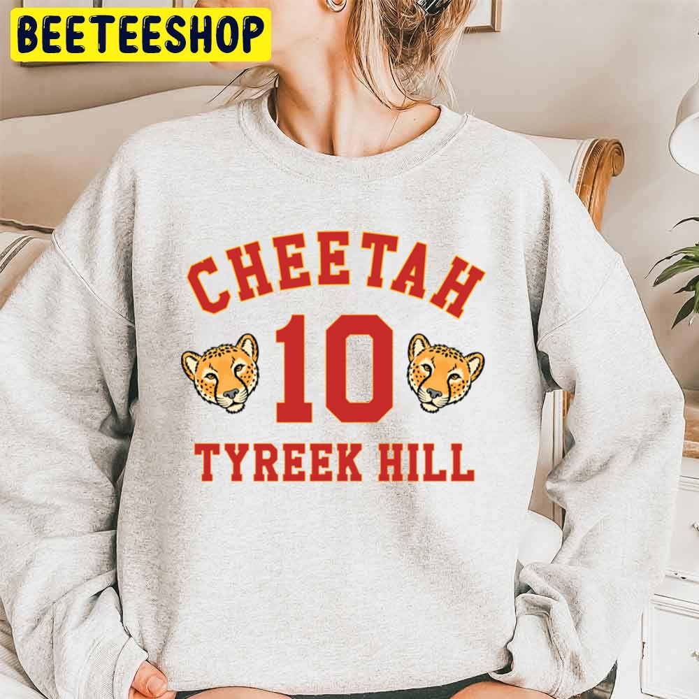 Cheetah Tyreek Hill 10 Trending Unisex Sweatshirt Cheetah Tyreek Hill 10 Trending Unisex Sweatshirt
