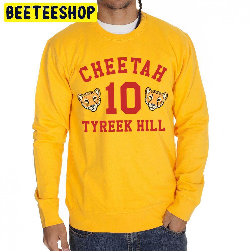 Cheetah Tyreek Hill 10 Trending Unisex Sweatshirt Cheetah Tyreek Hill 10 Trending Unisex Sweatshirt