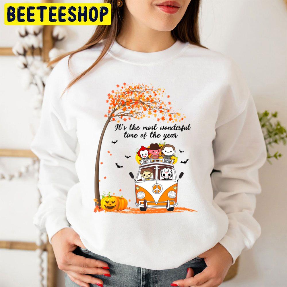 Chibi Horror Killer It's The Most Wonderful Time Of The Year Unisex Sweatshirt Chibi Horror Killer It's The Most Wonderful Time Of The Year Unisex Sweatshirt