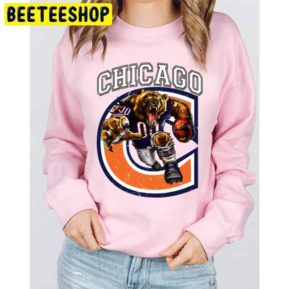 Chicago Bears Football Logo Art Trending Unisex Sweatshirt Chicago Bears Football Logo Art Trending Unisex Sweatshirt