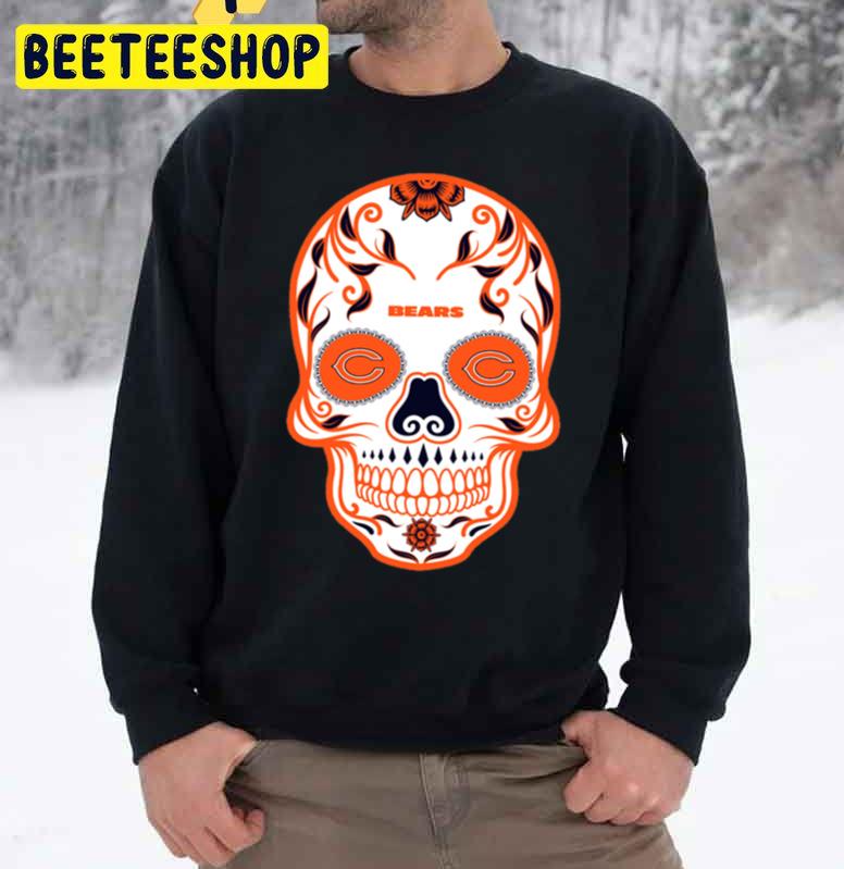 Chicago Bears Football Skul Art Trending Unisex Sweatshirt Chicago Bears Football Skul Art Trending Unisex Sweatshirt