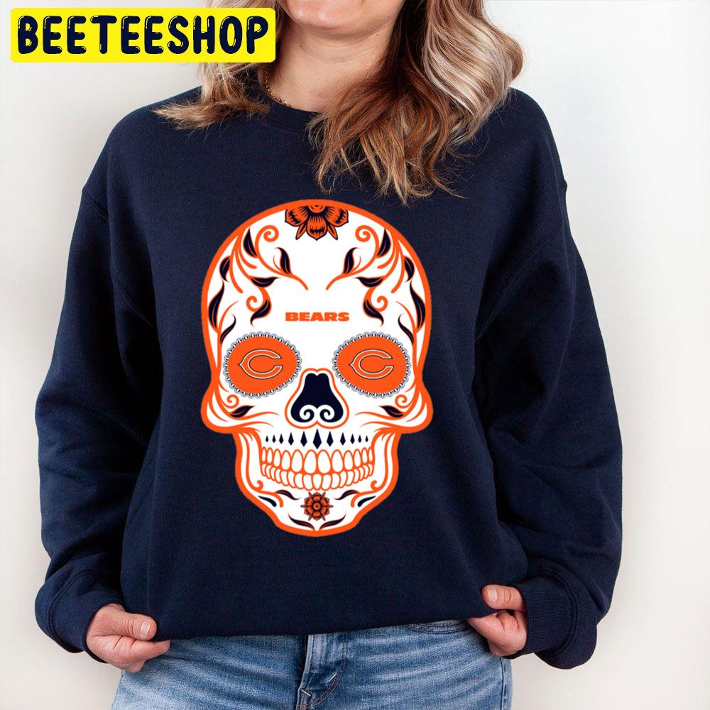 Chicago Bears Football Skul Art Trending Unisex Sweatshirt Chicago Bears Football Skul Art Trending Unisex Sweatshirt