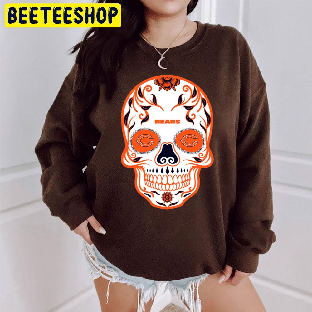 Chicago Bears Football Skul Art Trending Unisex Sweatshirt Chicago Bears Football Skul Art Trending Unisex Sweatshirt