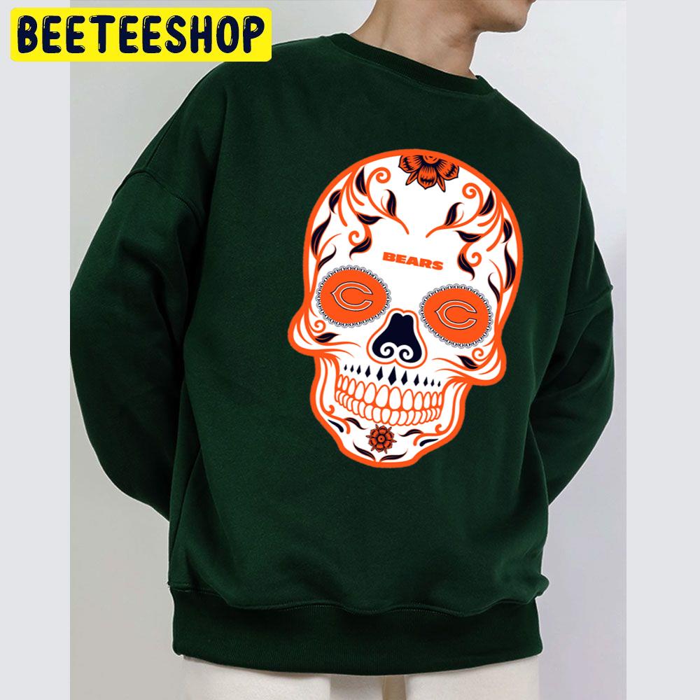 Chicago Bears Football Skul Art Trending Unisex Sweatshirt Chicago Bears Football Skul Art Trending Unisex Sweatshirt