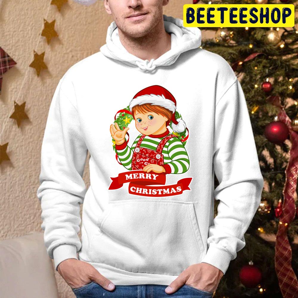 Child's Play Merry Christmas Chucky Trending Unisex Hoodie Child's Play Merry Christmas Chucky Trending Unisex Hoodie