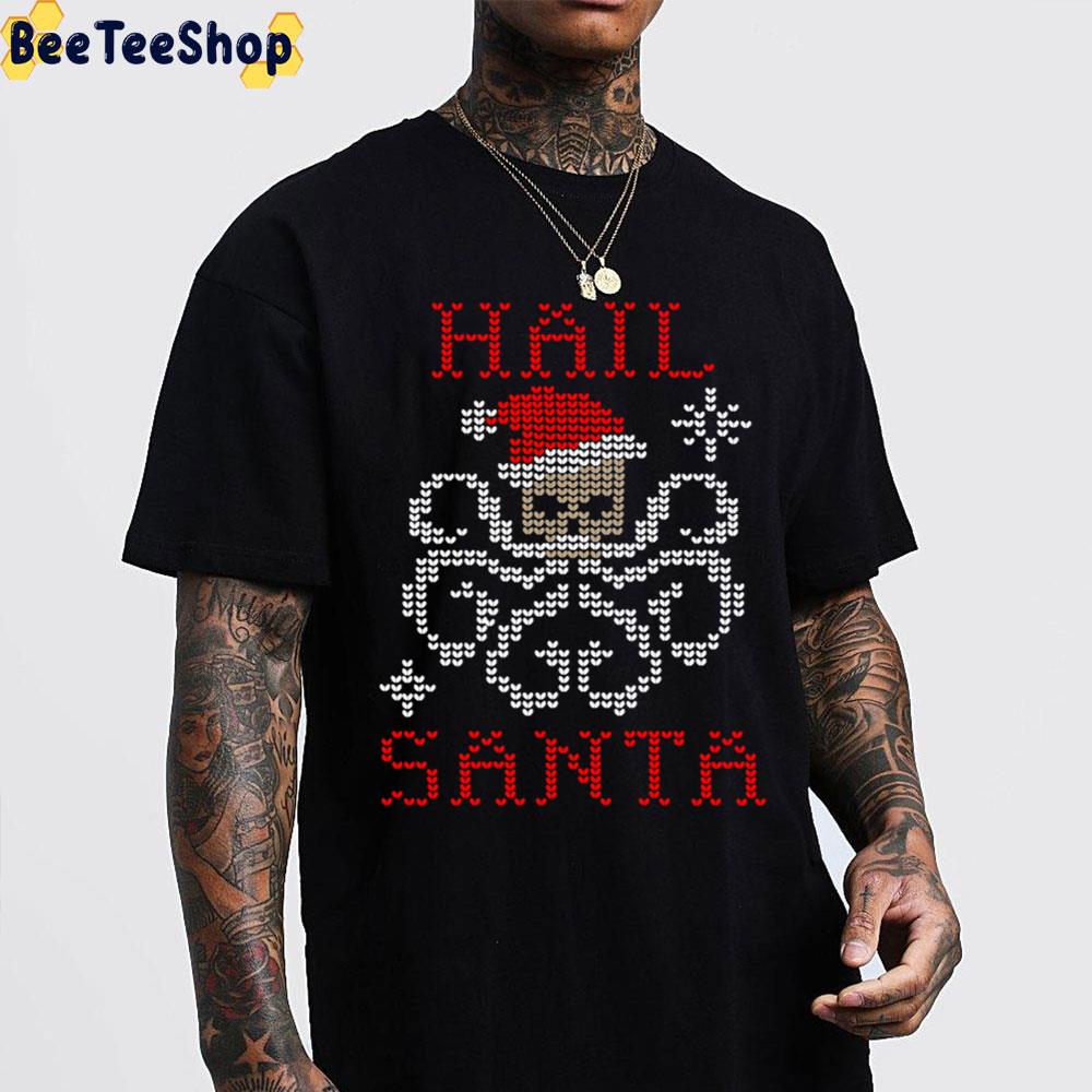 Christmas Hail Santa Octopus Trending Unisex Sweatshirt Christmas Hail Santa Octopus Trending Unisex Sweatshirt