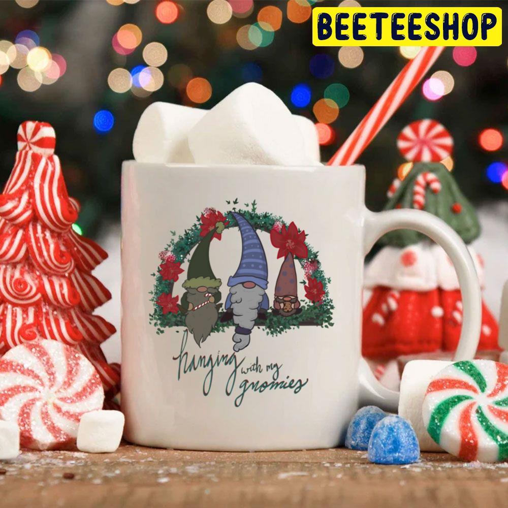 Christmas Hanging With My Gnomies Trending Unisex Hoodie Christmas Hanging With My Gnomies Trending Unisex Hoodie