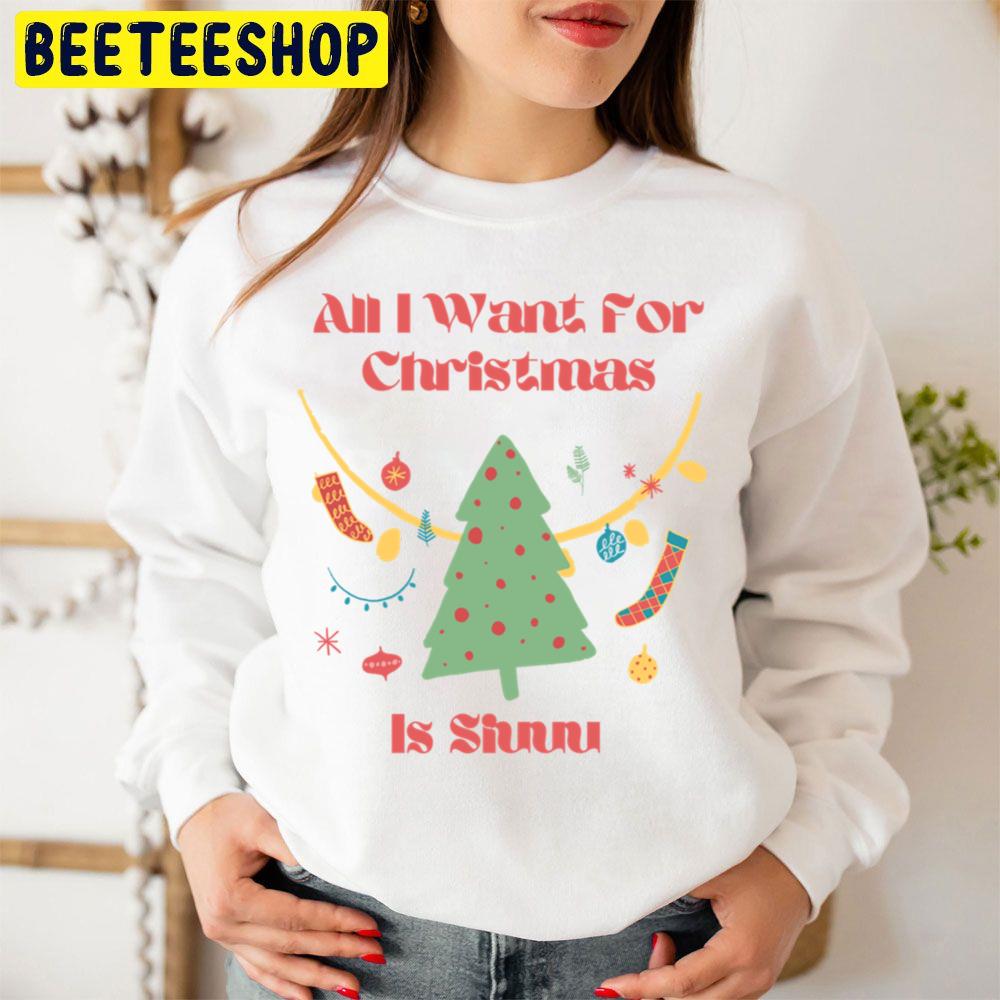 Christmas Tree All I Want For Christmas Is Siuuu Trending Unisex Sweatshirt Christmas Tree All I Want For Christmas Is Siuuu Trending Unisex Sweatshirt