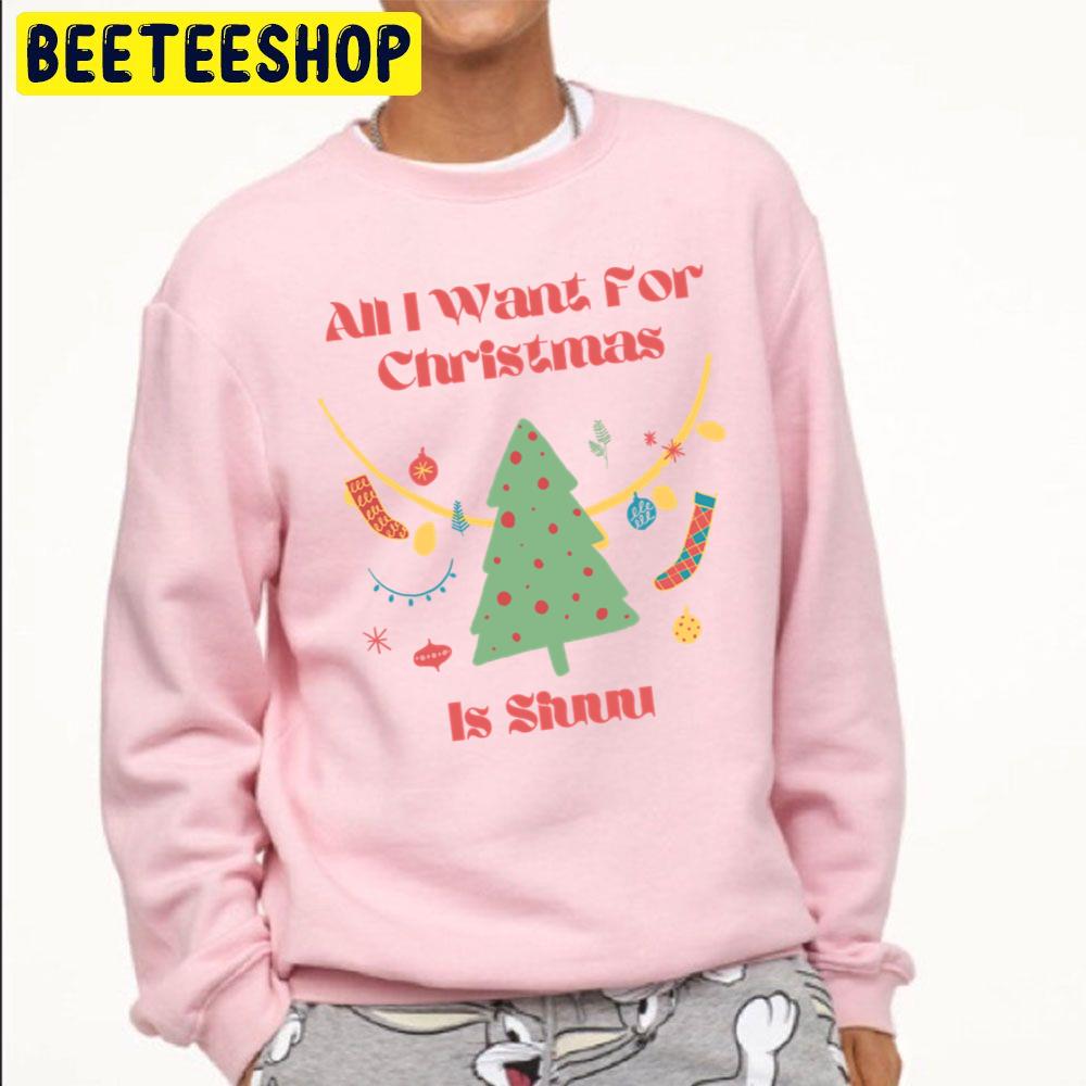 Christmas Tree All I Want For Christmas Is Siuuu Trending Unisex Sweatshirt Christmas Tree All I Want For Christmas Is Siuuu Trending Unisex Sweatshirt