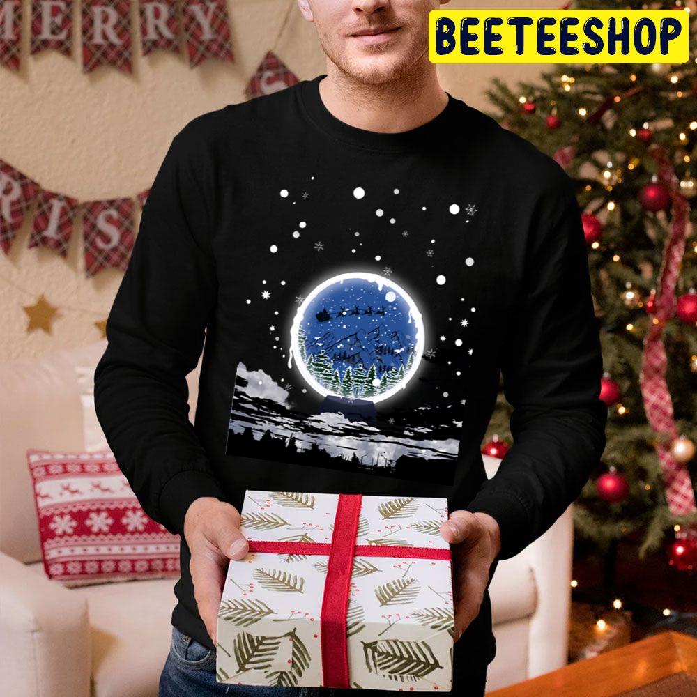 Christmas Tree In A Snow Globe Trending Unisex Hoodie Christmas Tree In A Snow Globe Trending Unisex Hoodie