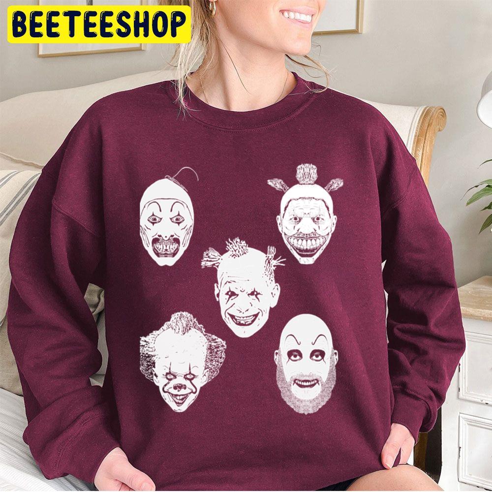 Clowning Around Terrifier Movie Halloween Trending Unisex Sweatshirt Clowning Around Terrifier Movie Halloween Trending Unisex Sweatshirt