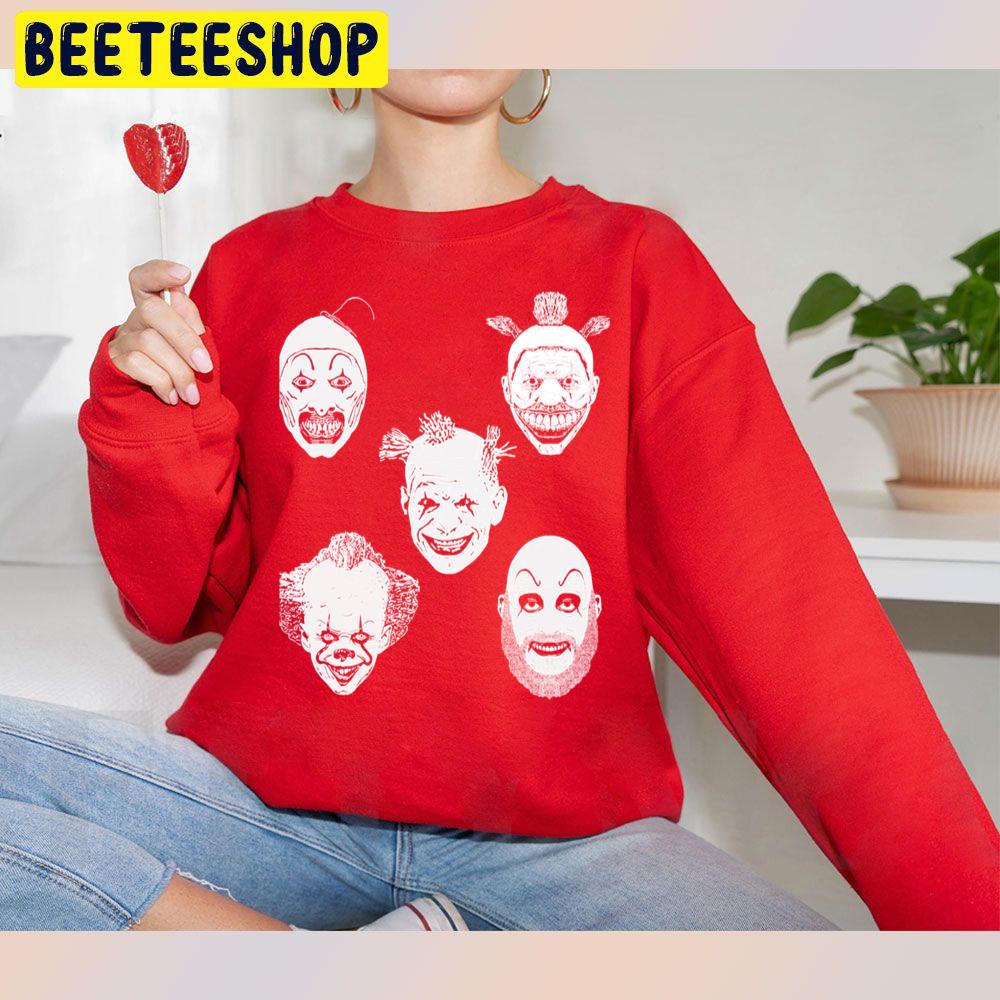 Clowning Around Terrifier Movie Halloween Trending Unisex Sweatshirt Clowning Around Terrifier Movie Halloween Trending Unisex Sweatshirt