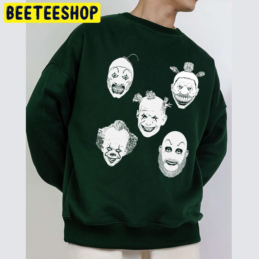 Clowning Around Terrifier Movie Halloween Trending Unisex Sweatshirt Clowning Around Terrifier Movie Halloween Trending Unisex Sweatshirt
