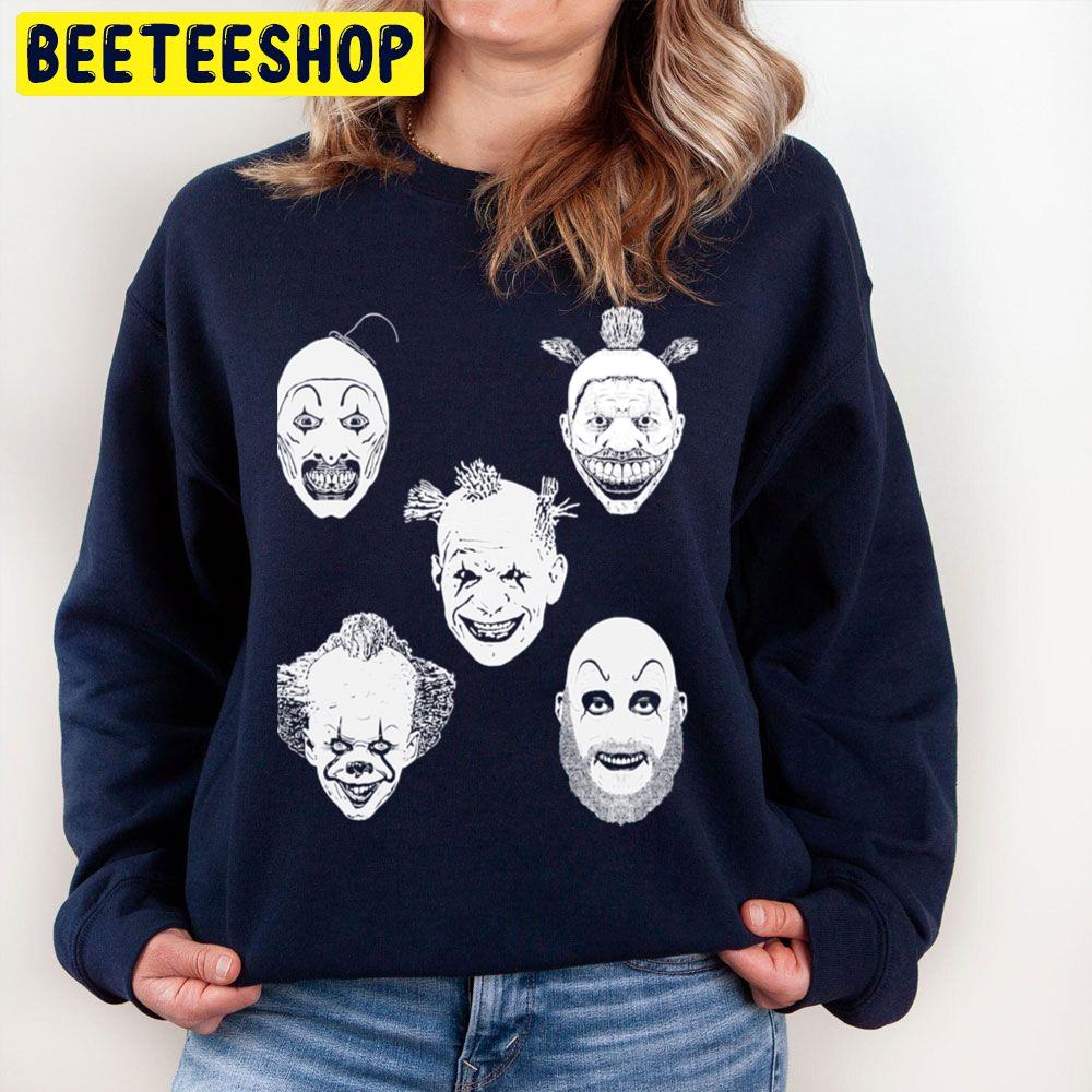 Clowning Around Terrifier Movie Halloween Trending Unisex Sweatshirt Clowning Around Terrifier Movie Halloween Trending Unisex Sweatshirt