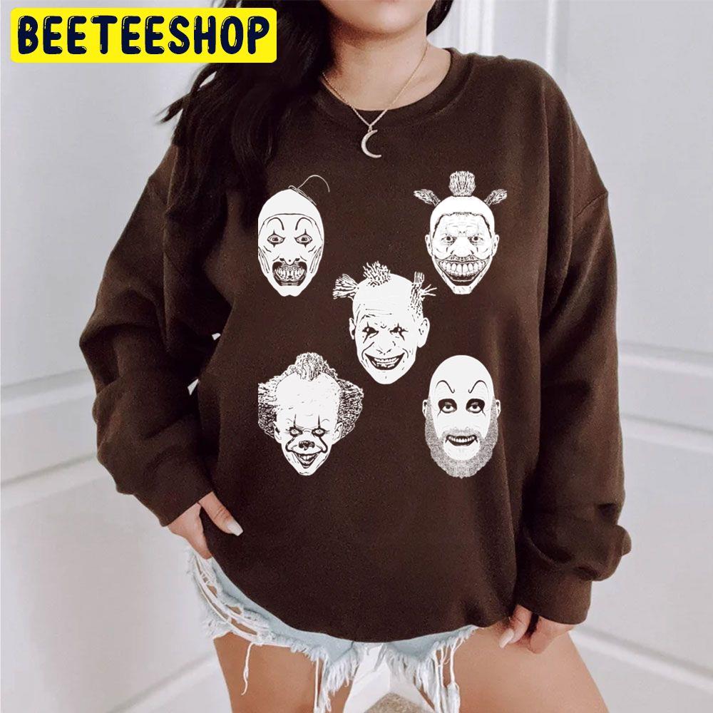 Clowning Around Terrifier Movie Halloween Trending Unisex Sweatshirt Clowning Around Terrifier Movie Halloween Trending Unisex Sweatshirt