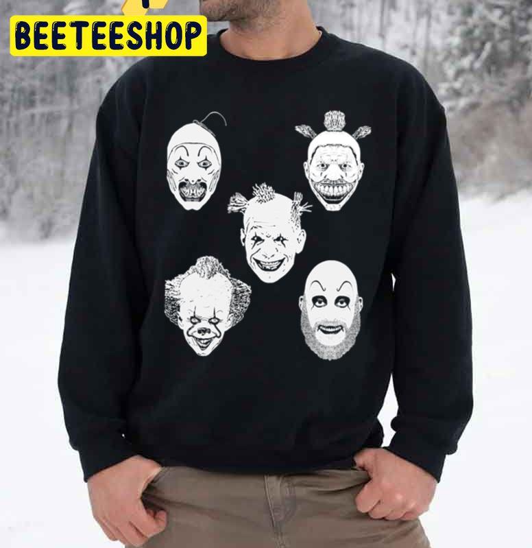 Clowning Around Terrifier Movie Halloween Trending Unisex Sweatshirt Clowning Around Terrifier Movie Halloween Trending Unisex Sweatshirt
