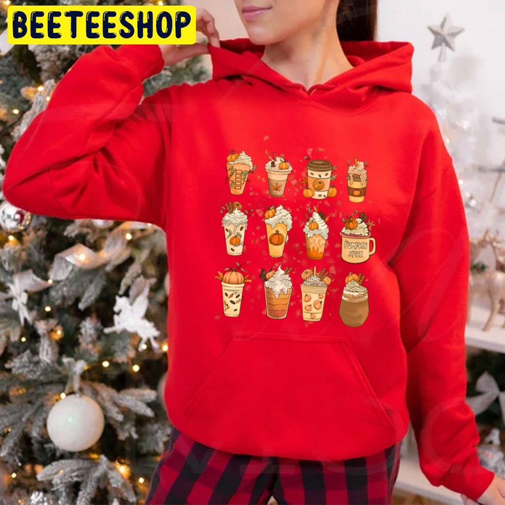 Coffee Cup Fall Trending Unisex Hoodie Coffee Cup Fall Trending Unisex Hoodie