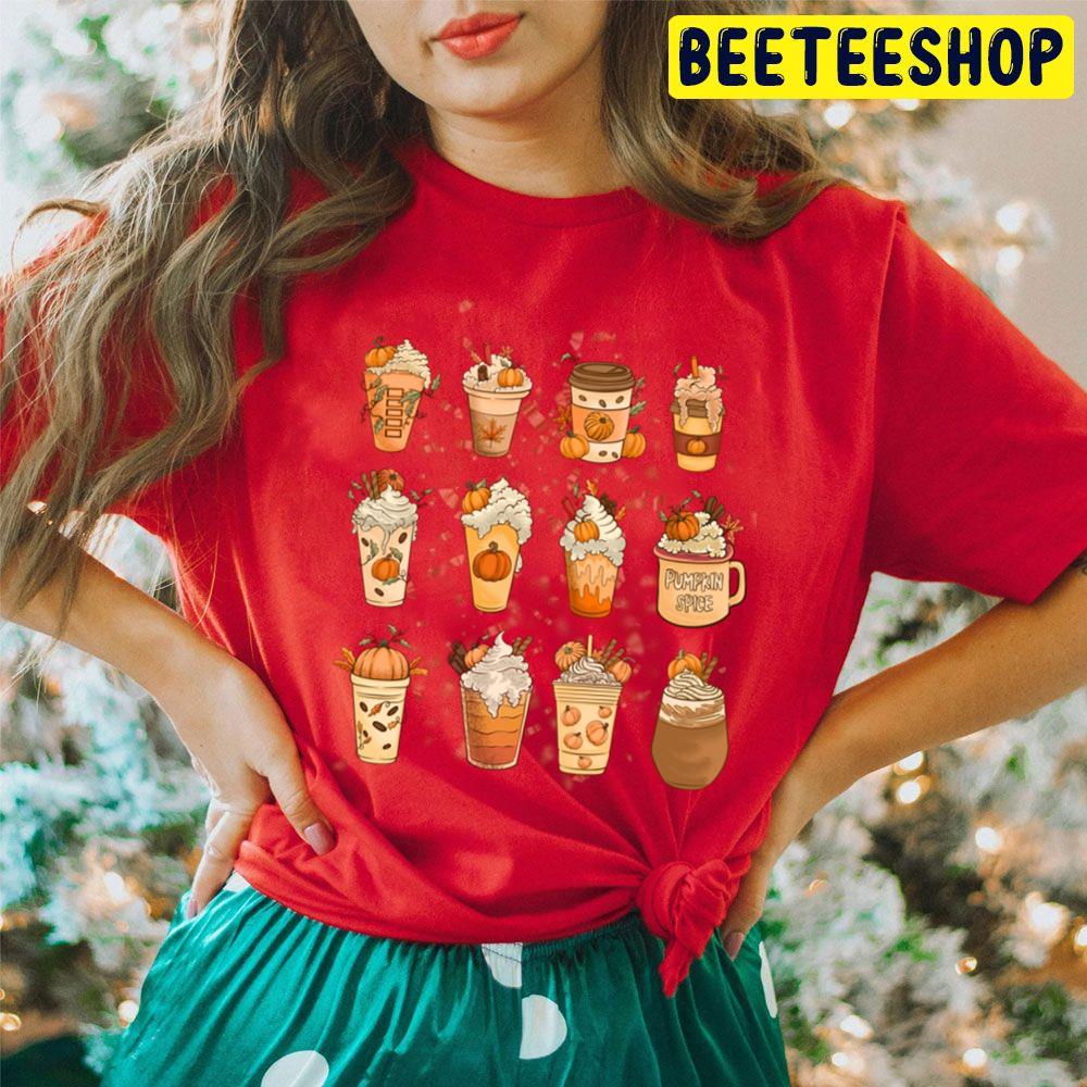 Coffee Cup Fall Trending Unisex Hoodie Coffee Cup Fall Trending Unisex Hoodie