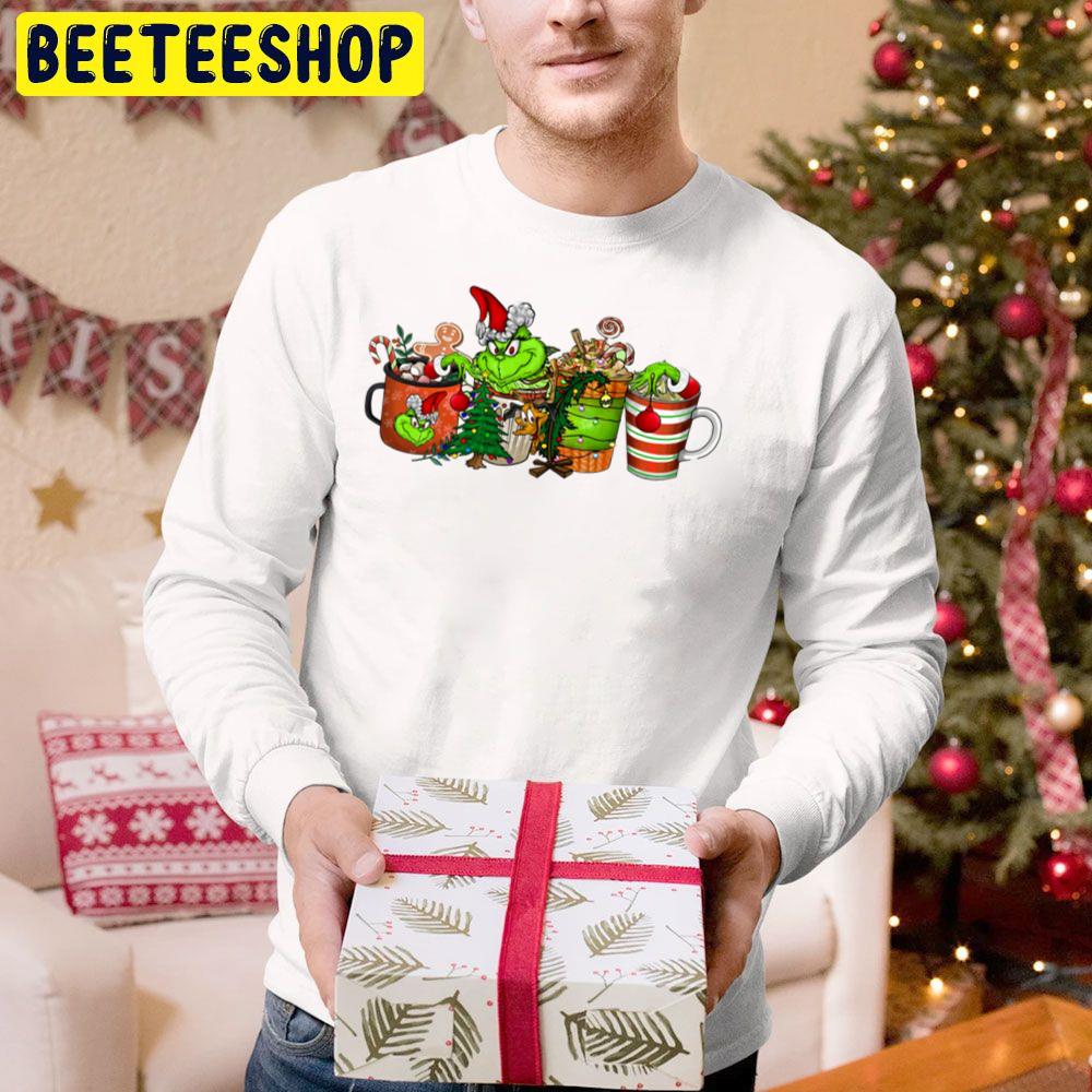 Coffee Cup Grinch For Christmas Trending Unisex Hoodie Coffee Cup Grinch For Christmas Trending Unisex Hoodie