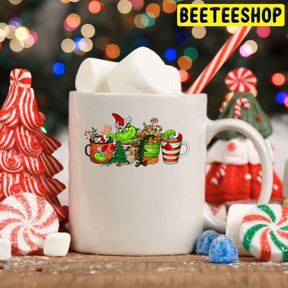 Coffee Cup Grinch For Christmas Trending Unisex Hoodie Coffee Cup Grinch For Christmas Trending Unisex Hoodie