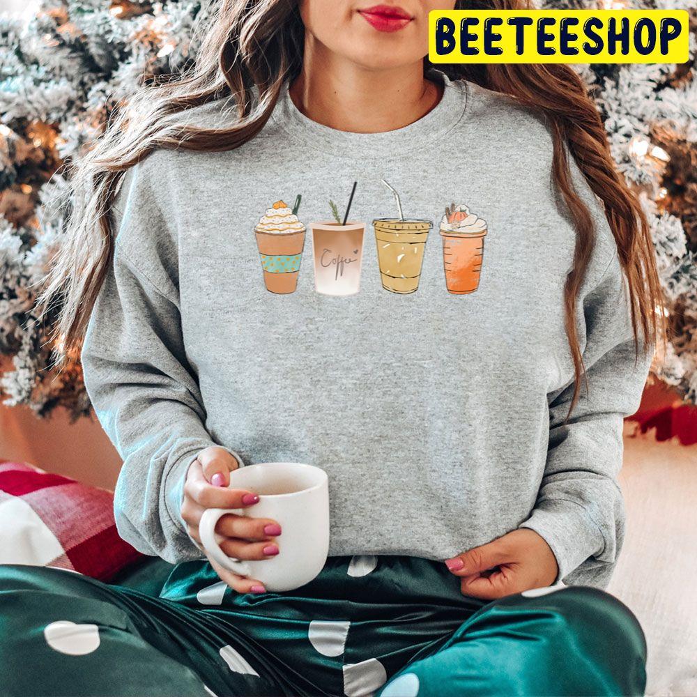 Coffee Lover Fall Season Trending Unisex Hoodie Coffee Lover Fall Season Trending Unisex Hoodie