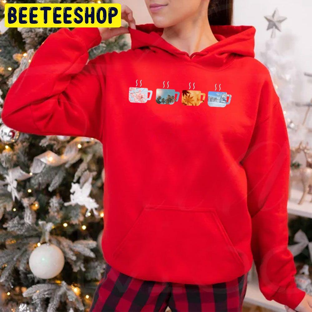 Coffee Time Season Trending Unisex Hoodie Coffee Time Season Trending Unisex Hoodie