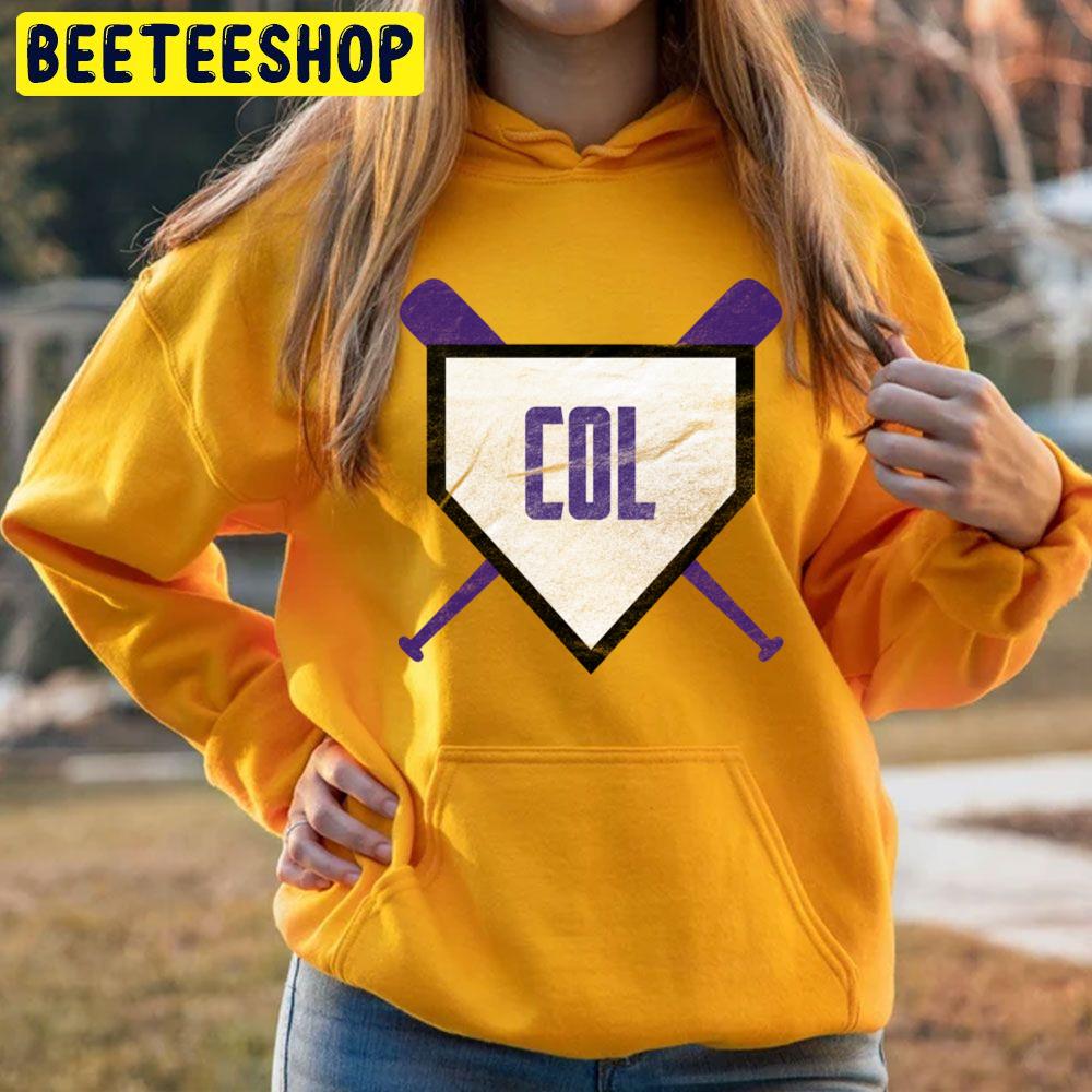 Colorado Abbreviation Retro Home Plate Design Baseball Trending Unisex Hoodie Colorado Abbreviation Retro Home Plate Design Baseball Trending Unisex Hoodie