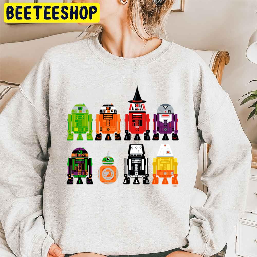 Colorful Robot Trending Unisex Sweatshirt Colorful Robot Trending Unisex Sweatshirt