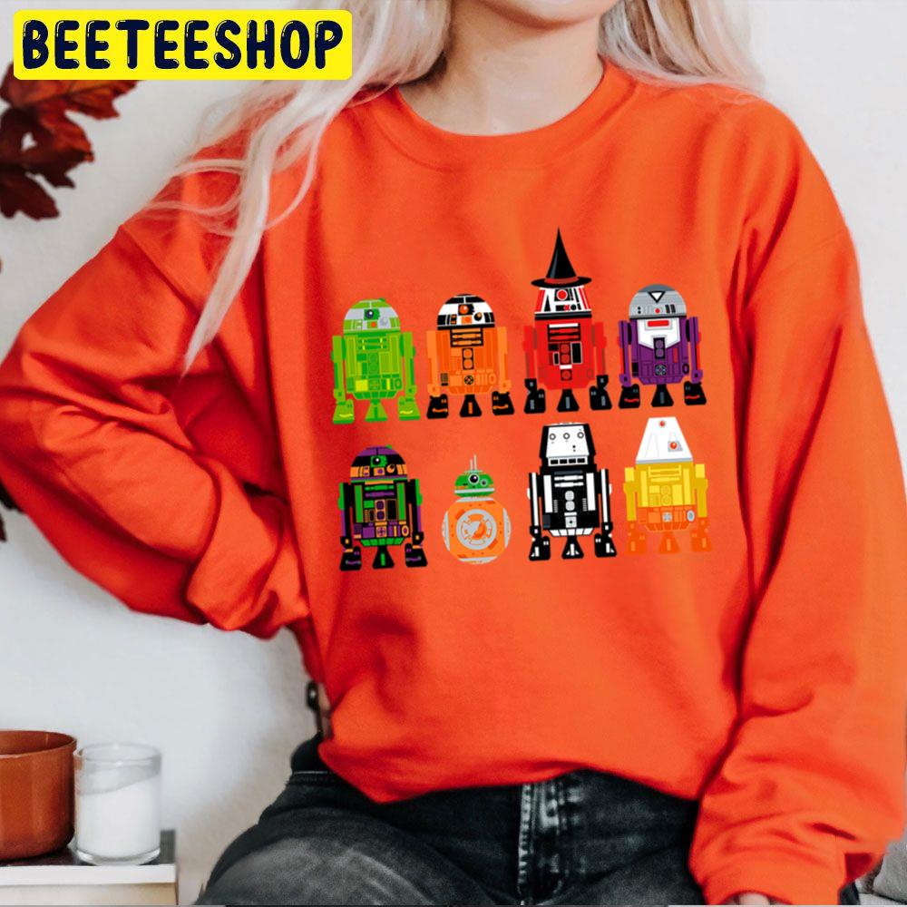 Colorful Robot Trending Unisex Sweatshirt Colorful Robot Trending Unisex Sweatshirt