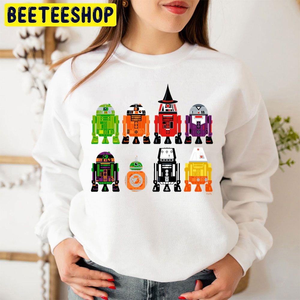 Colorful Robot Trending Unisex Sweatshirt Colorful Robot Trending Unisex Sweatshirt