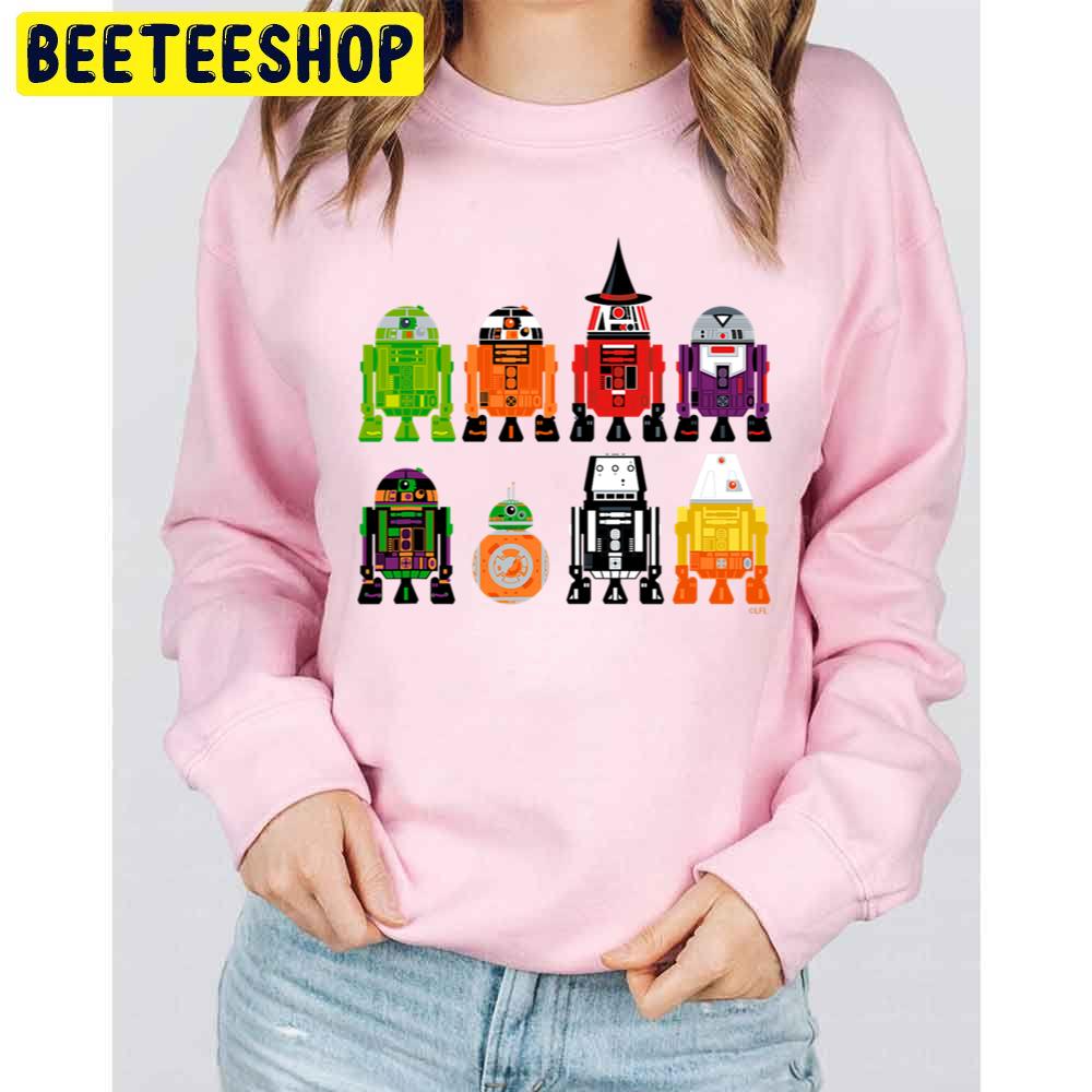 Colorful Robot Trending Unisex Sweatshirt Colorful Robot Trending Unisex Sweatshirt