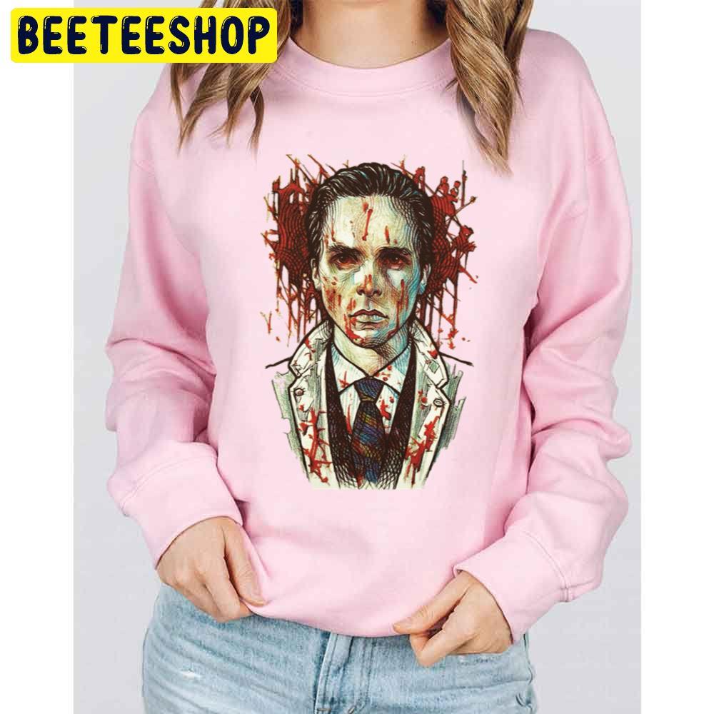 Cool Patrick Bateman Fictional Character Design Halloween Trending Unisex Sweatshirt Cool Patrick Bateman Fictional Character Design Halloween Trending Unisex Sweatshirt