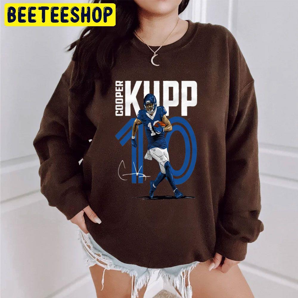 Cooper Kupp With Signature Football Player Trending Unisex Sweatshirt Cooper Kupp With Signature Football Player Trending Unisex Sweatshirt