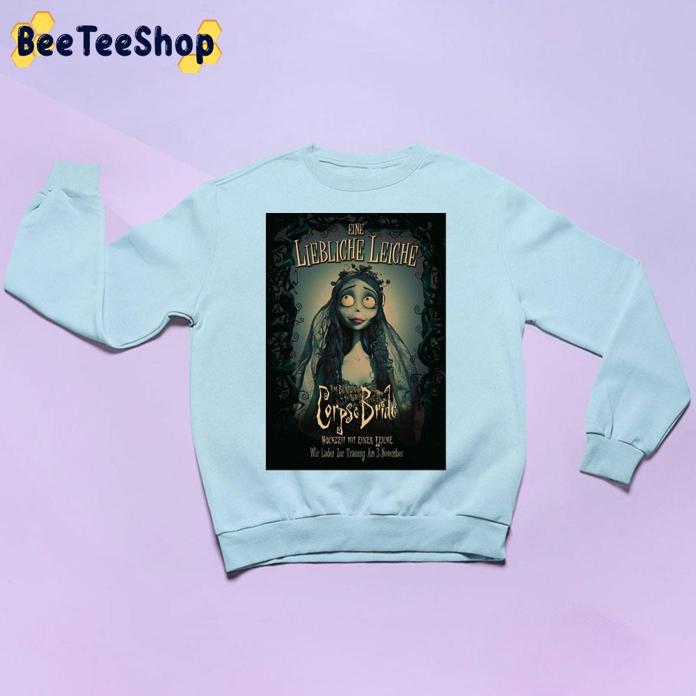 Corpse Bride Victor And Emily Halloween Unisex Sweatshirt Corpse Bride Victor And Emily Halloween Unisex Sweatshirt